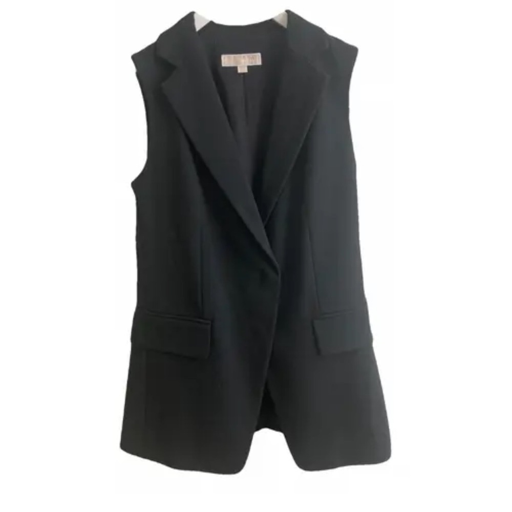 Michael Kors Sleeveless Black Vest Medium